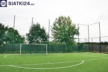 Siatki Kostrzyn - Tu zabezpieczysz ogrodzenie boiska w siatki; siatki polipropylenowe na ogrodzenia boisk. dla terenów Kostrzyna