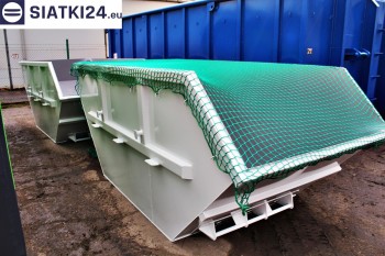 Siatki Kostrzyn - Siatka przykrywająca na kontener - zabezpieczenie przewożonych ładunków dla terenów Kostrzyna